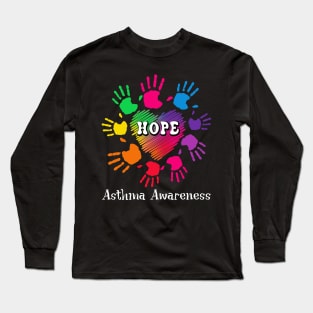 Asthma Allergy Awareness Month Long Sleeve T-Shirt